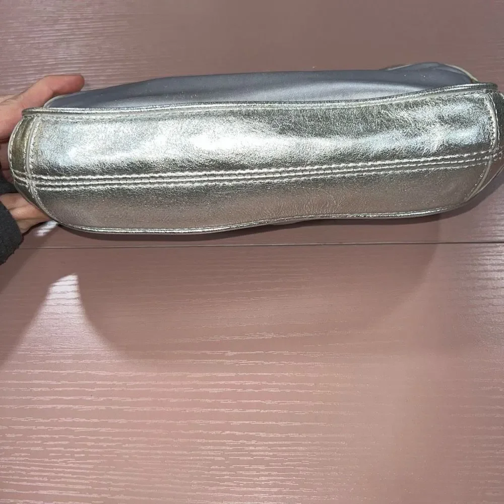 Boktier Silver Evening Clutch